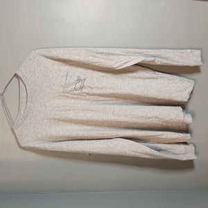 Vineyard Vines Gray Long Sleeve Tee Shirt Whale Size Medium